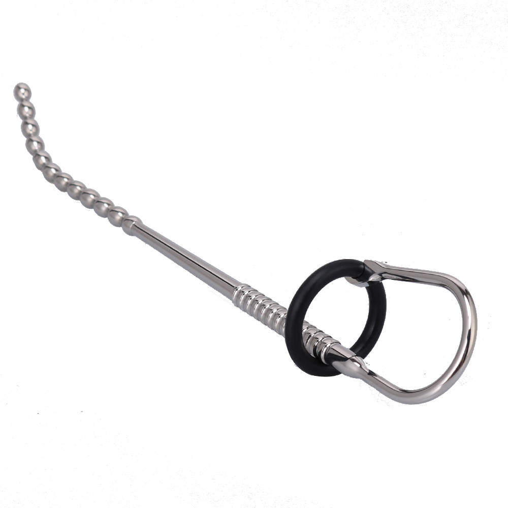 H-0556-Stainless steel urethral plug Male urethral dilator Horse eye stimulating rod